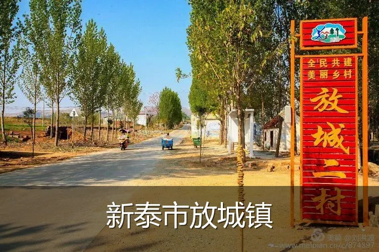 新泰市放城镇
